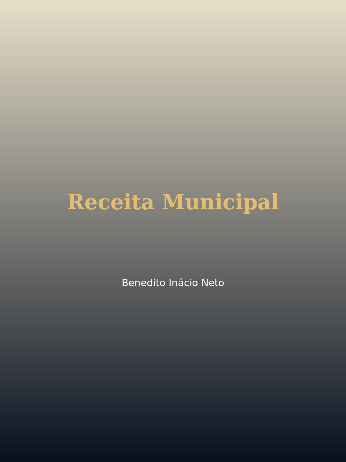 Capa de Receita Municipal