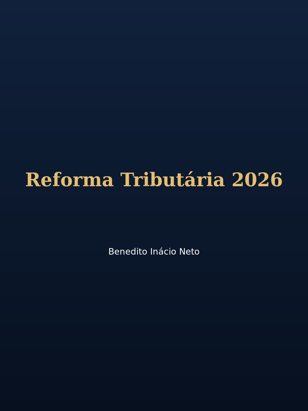 Capa de Reforma Tributária 2026